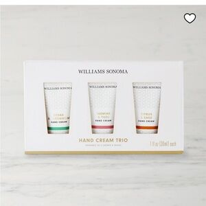 Hand cream trio from William Sonoma